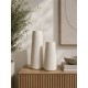 Countryfield Luxe Vazen Set Walker Crème Beige Aardewerk 